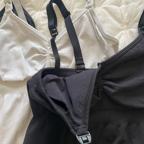 3 pack Bravado Nursing Tank Bundle stretchy soft comfortable durable slimming - Picture 4 of 5